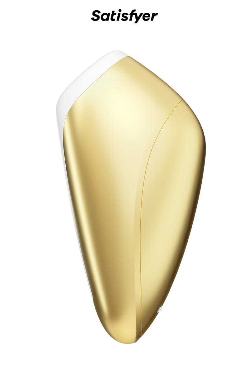 Stimulateur de clitoris Air Pulse format voyage Breeze doré - Satisfyer