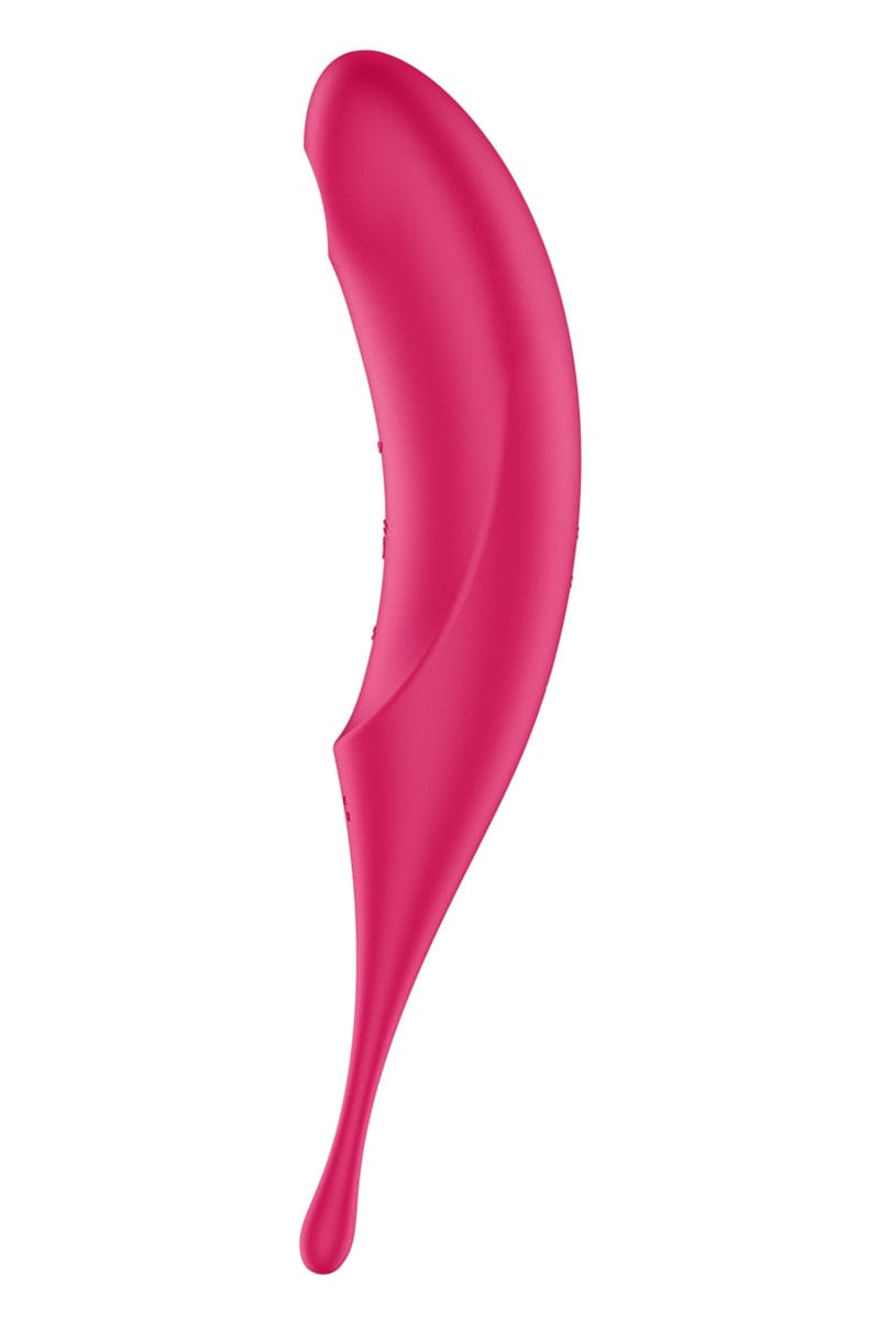 Stimulateur de clitoris air pulse Twirling Pro rouge - Satisfyer