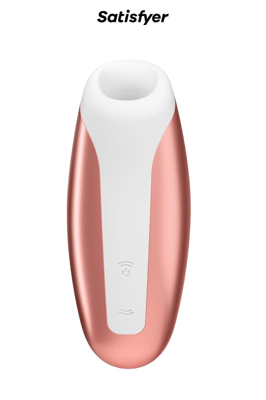 Stimulateur de clitoris étanche et silencieux Breeze cuivre - Satisfyer