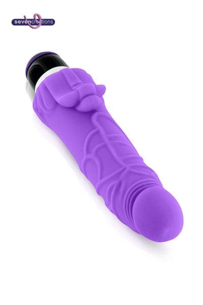 Stimulateur de clitoris pénis réaliste avec veines - Seven Créations
