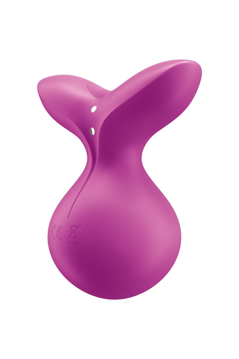 Stimulateur en forme de poisson Viva la vulva 3 bordeaux - Satisfyer