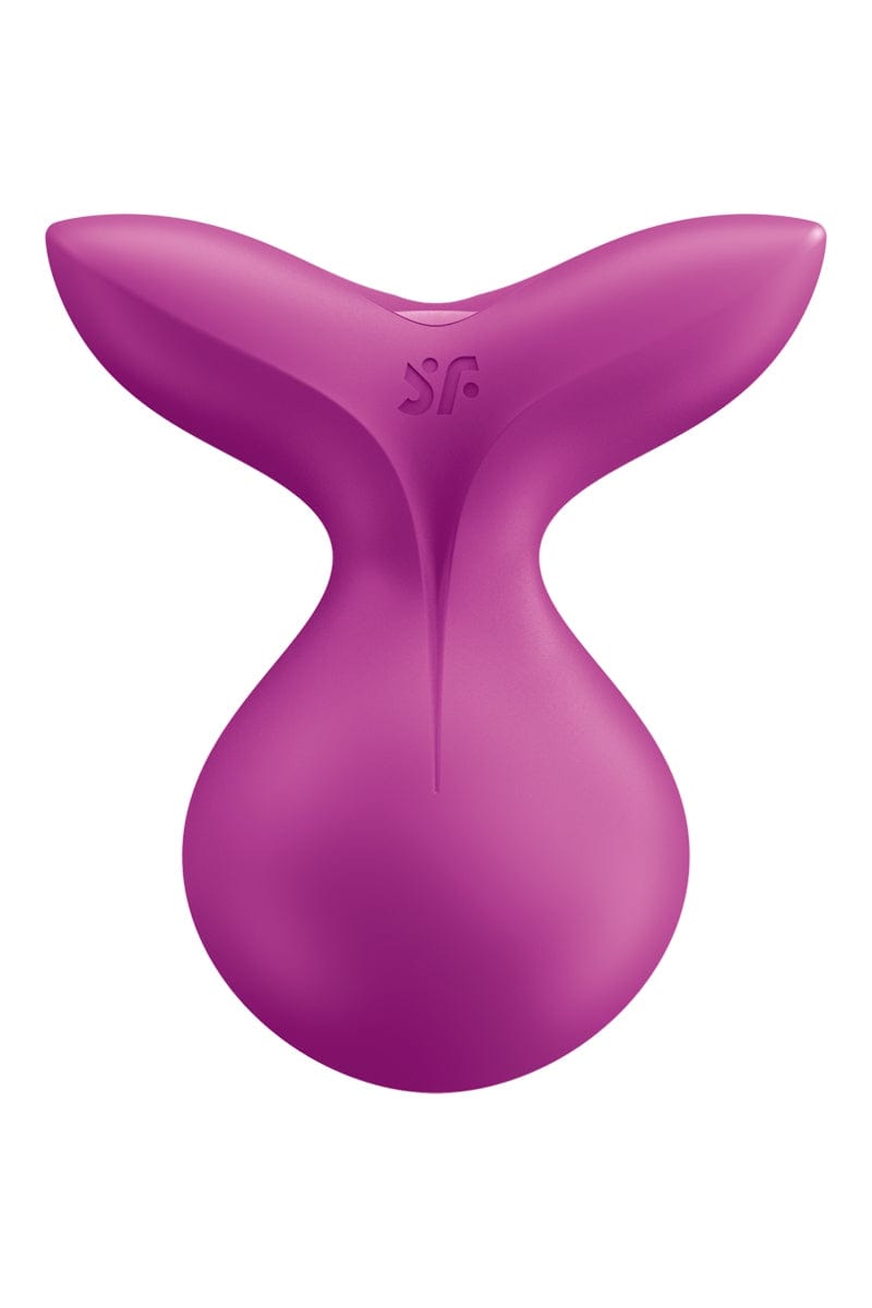 Stimulateur en forme de poisson Viva la vulva 3 bordeaux - Satisfyer