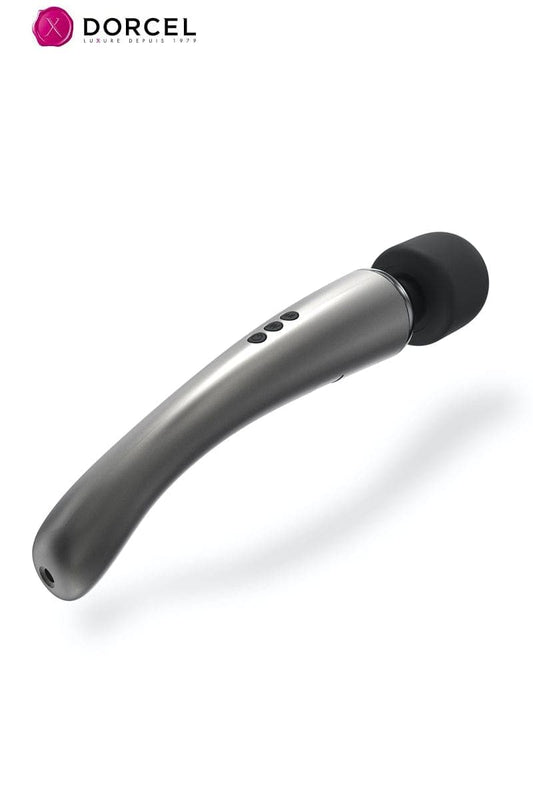 Stimulateur externe plaisir féminin Megawand Silver 29 x 5,5cm - Dorcel