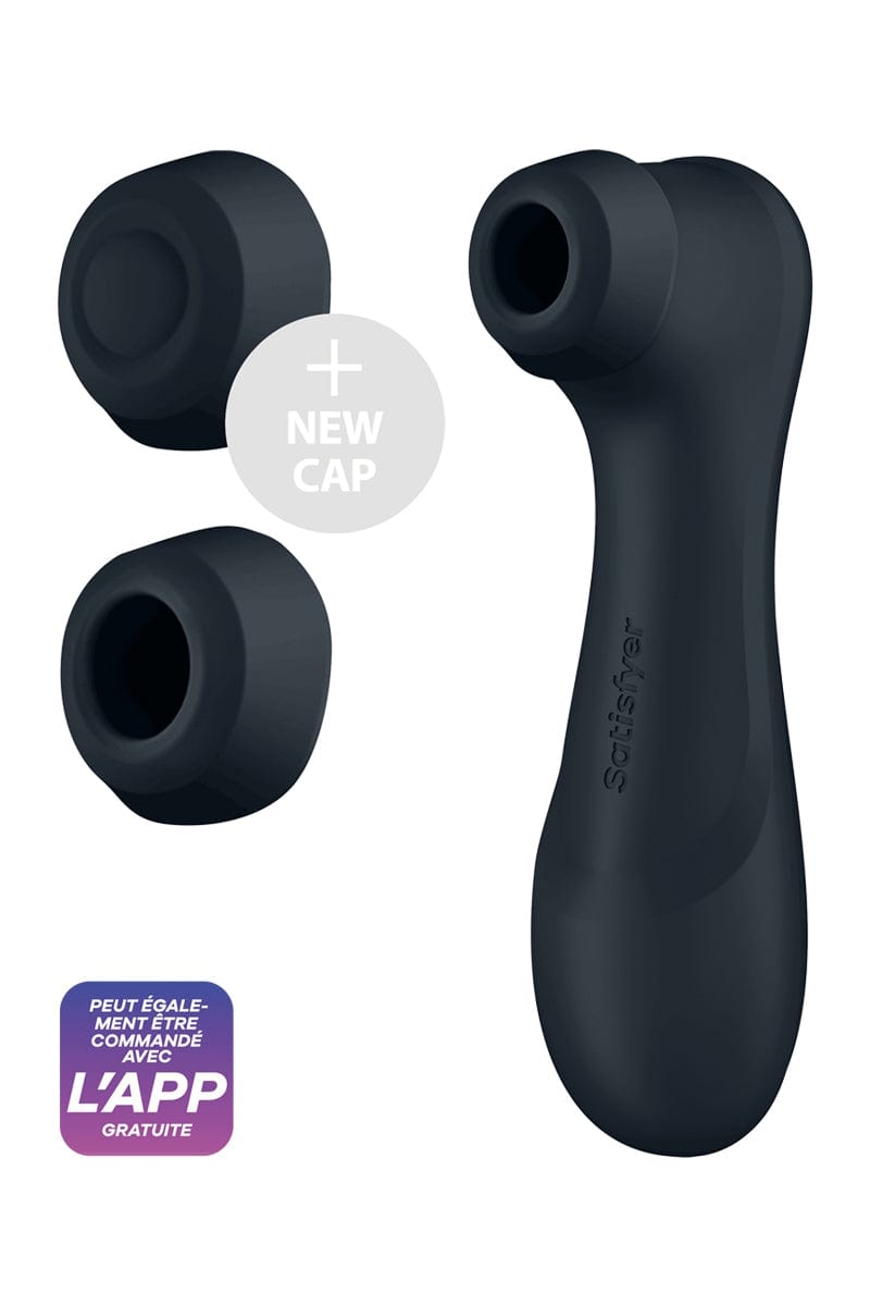 Stimulateur féminin Pro 2 Generation 3 connecté noir - Satisfyer