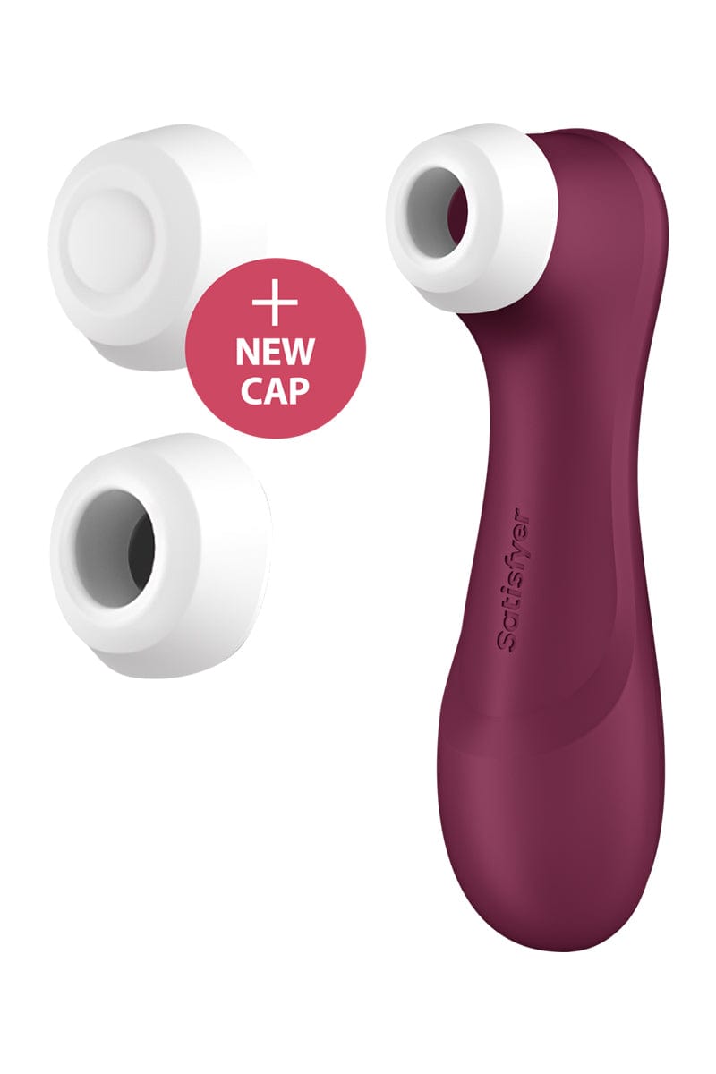 Stimulateur Pro 2 Generation 3 Air Pulse & Air Liquid bordeaux - Satisfyer