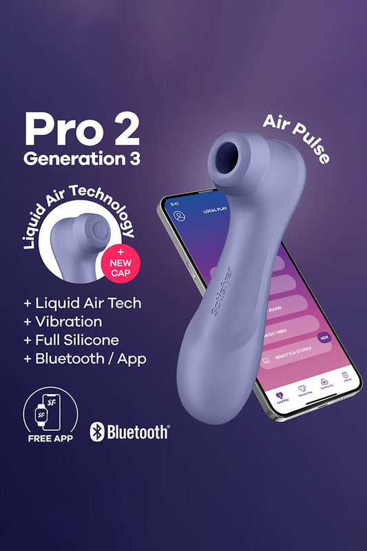 Stimulateur Satisfyer Pro 2 Generation 3 connecté lilas