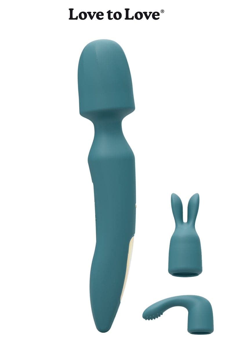 Stimulateur zones érogènes Wand R-evolution 9000 tr/min 28cm - Doxy