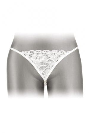 String ficelle érotique en perle stimulante Venusina rouge - Fashion Secret