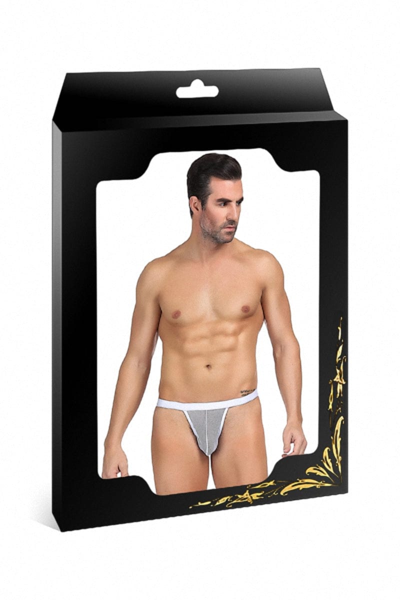 String homme blanc résille fine Taille Unique - Paris Hollywood