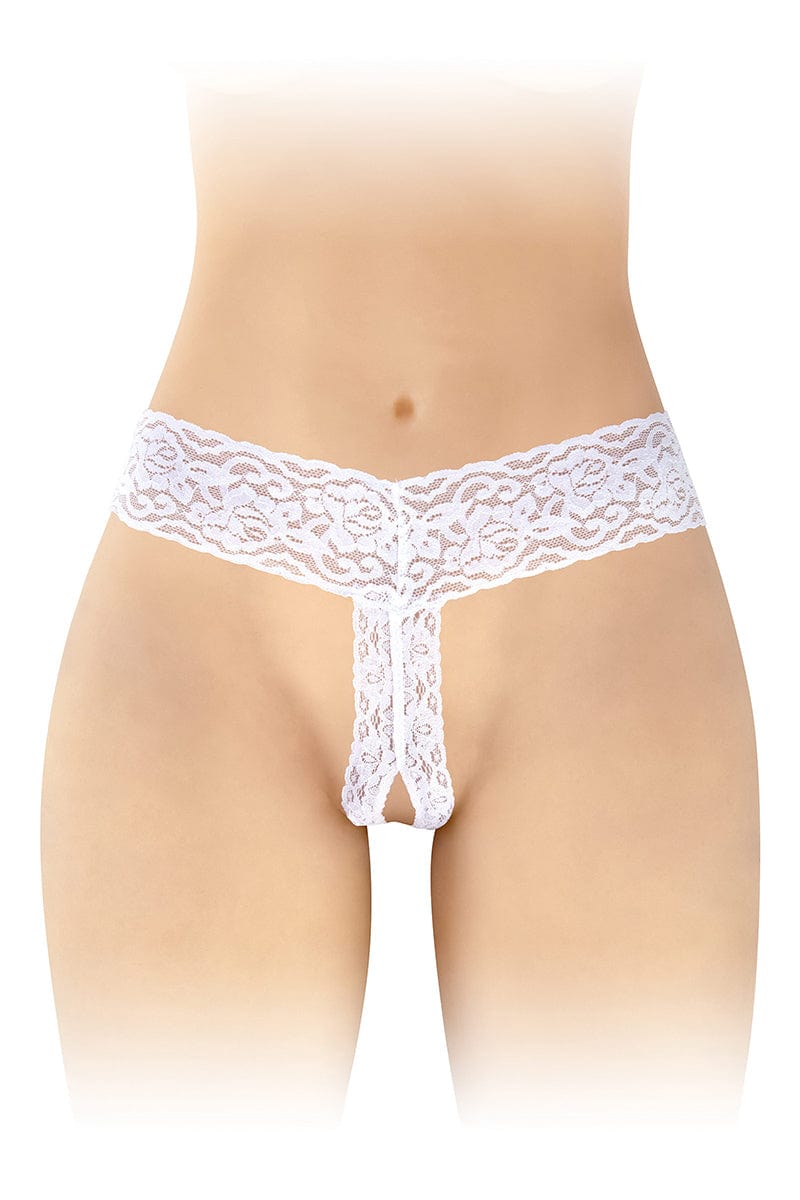 String ouvert blanc échancré Anita Taille Unique - Fashion Secret