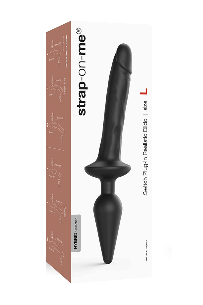 Switch Plug-In Realiste sextoy double utilisation Taille S - Strap-On-Me