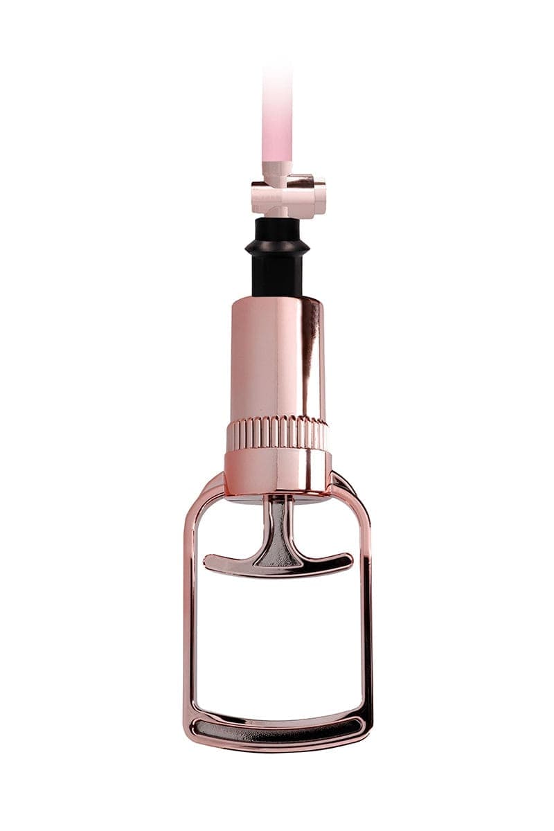 Triple pompe pour stimulation tétons et clitoris intense taille L - Pumped