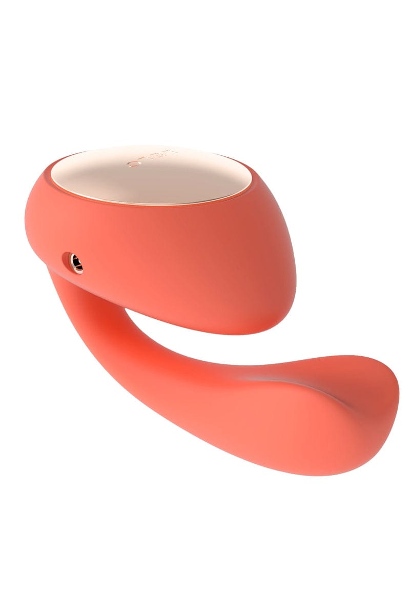 Vibro double stimulation Ida wave Corail rechargeable et connecté - Lelo