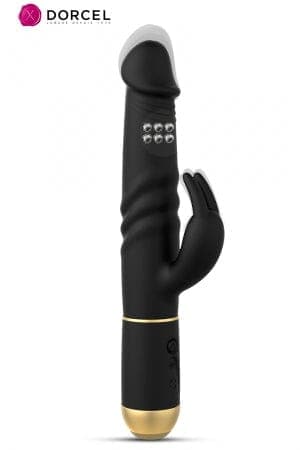 Vibro double stimulation rechargeable Furious Rabbit 2.0 27cm - Dorcel