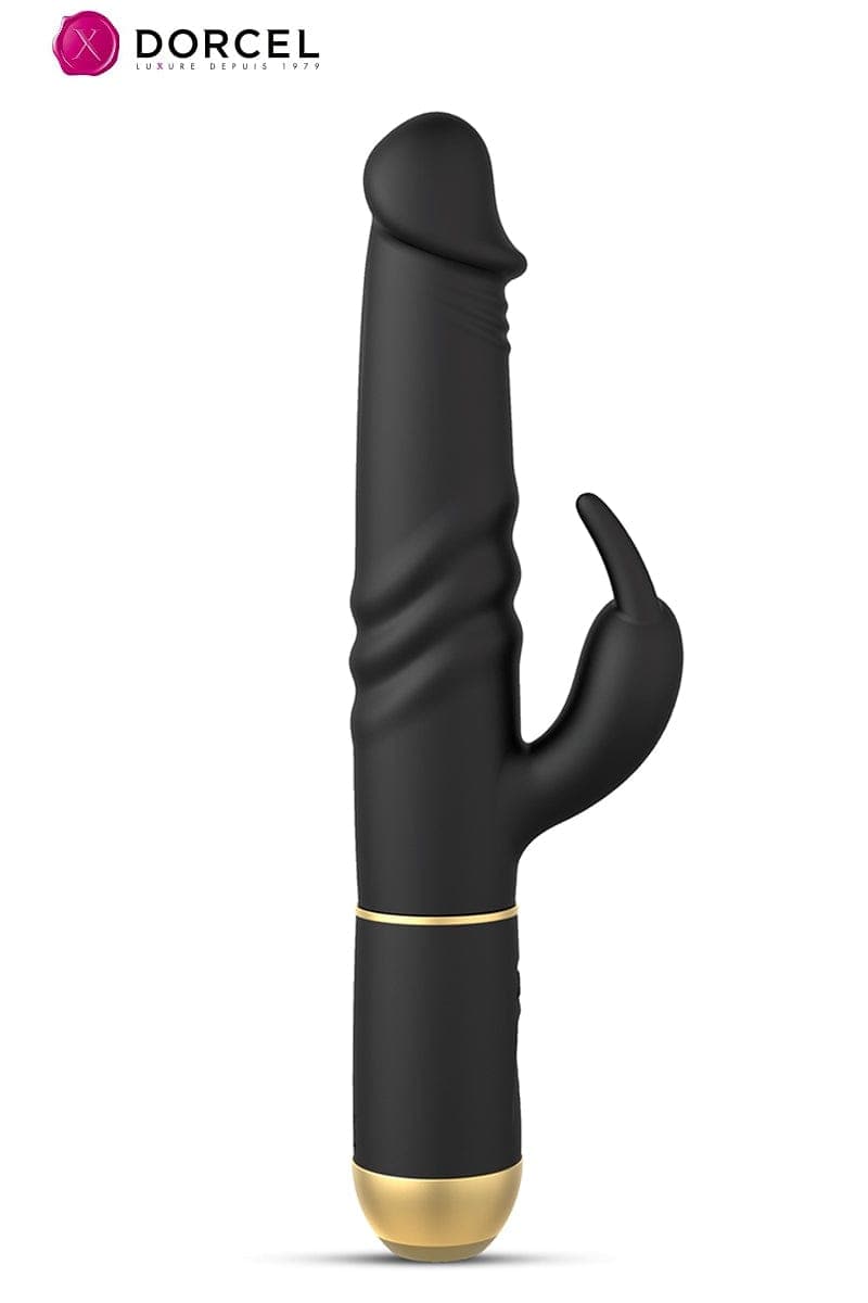 Vibro double stimulation rechargeable Furious Rabbit 2.0 27cm - Dorcel