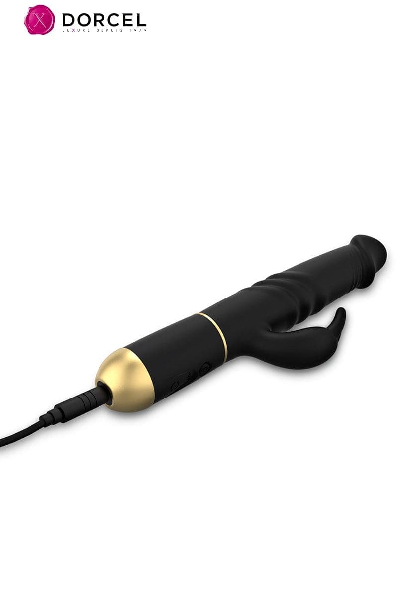 Vibro double stimulation rechargeable Furious Rabbit 2.0 27cm - Dorcel