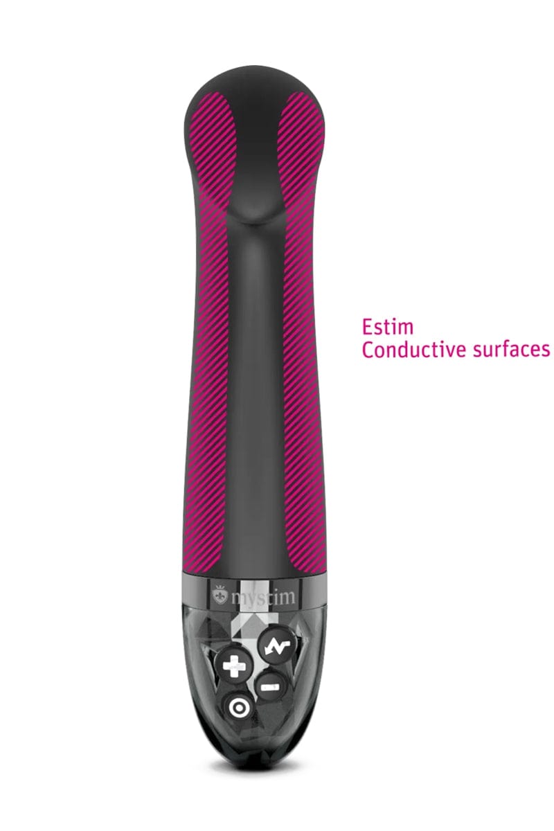 Vibro point G électro-stimulant Right On Ron E-Stim Edition - Mystim