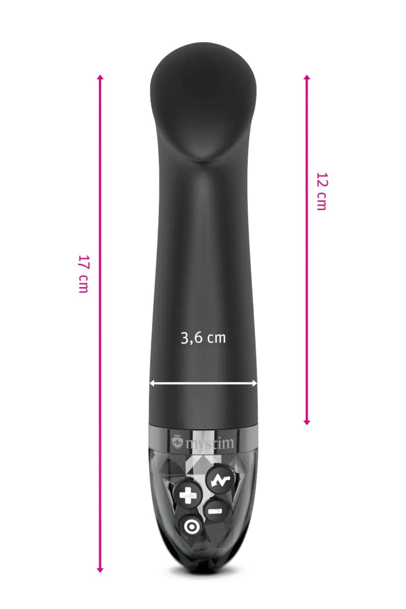 Vibro point G électro-stimulant Right On Ron E-Stim Edition - Mystim