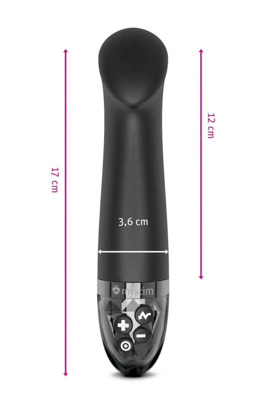 Vibro point G électro-stimulant Right On Ron E-Stim Edition - Mystim