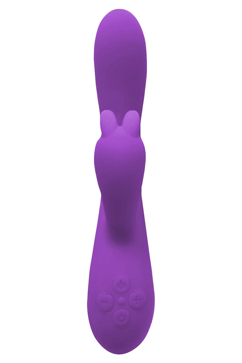 Vibro Rabbit chauffant en silicone premium Gili-Gili - Wooomy