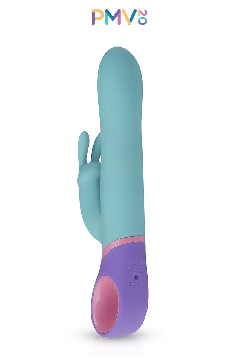 Vibro Rabbit Double vibromasseur et double stimulation 23cm - PMV20