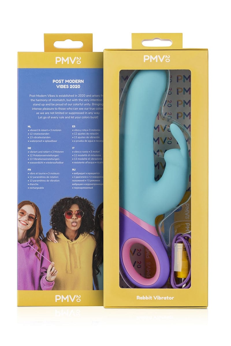 Vibro Rabbit Double vibromasseur et double stimulation 23cm - PMV20