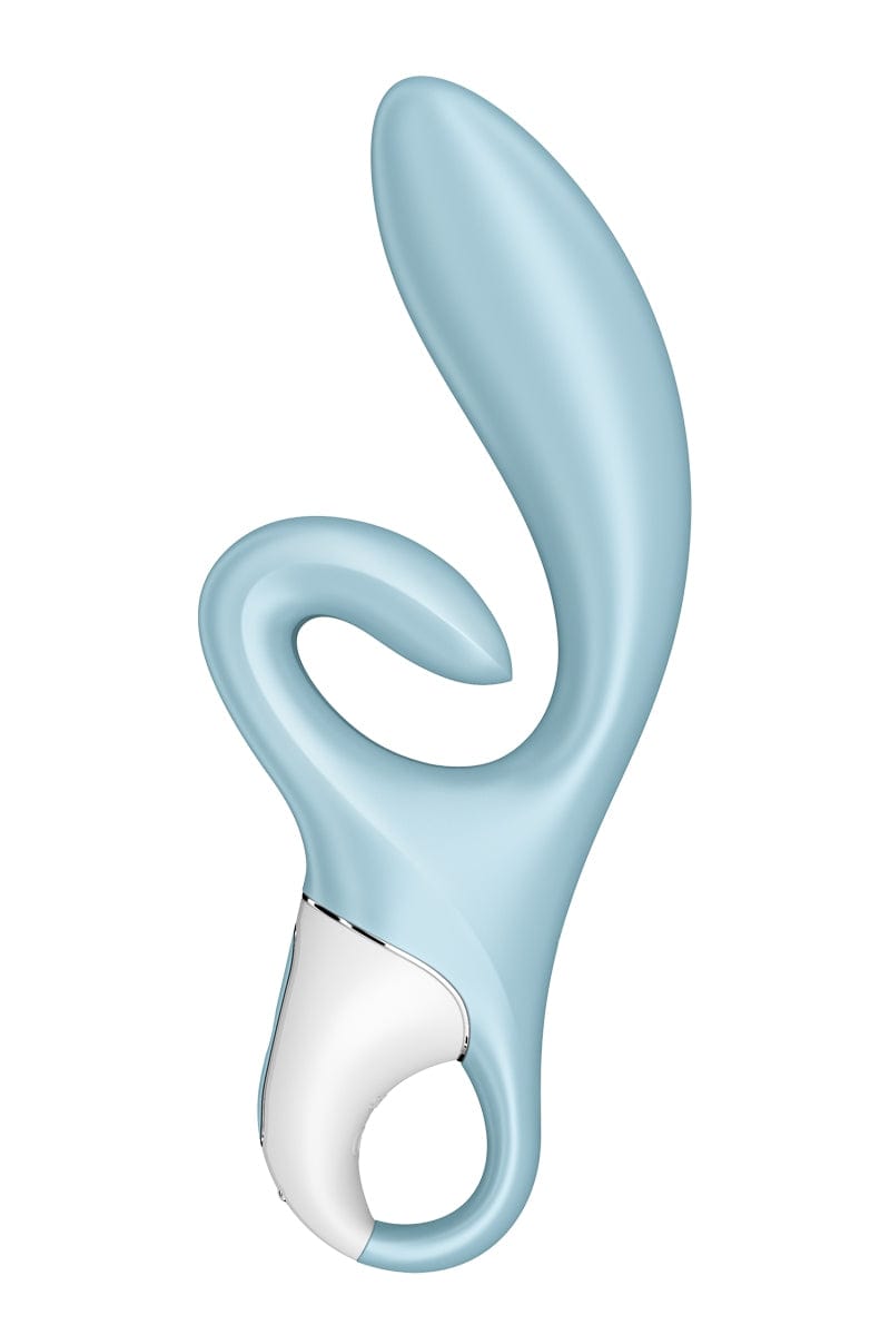 Vibro rabbit flexible Touch Me bleu 21cm - Satisfyer