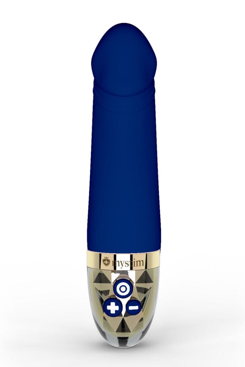 Vibro semi réaliste de luxe bleu Real Deal Neal - Mystim