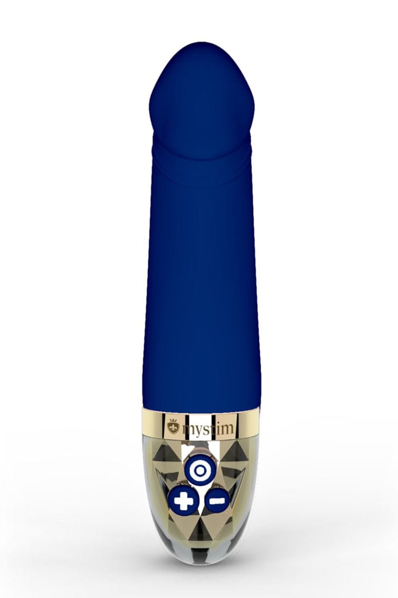 Vibro semi réaliste de luxe bleu Real Deal Neal - Mystim