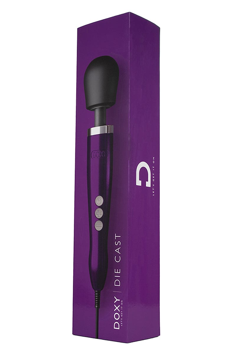 Vibro wand massager Die Cast violet version de luxe - Doxy