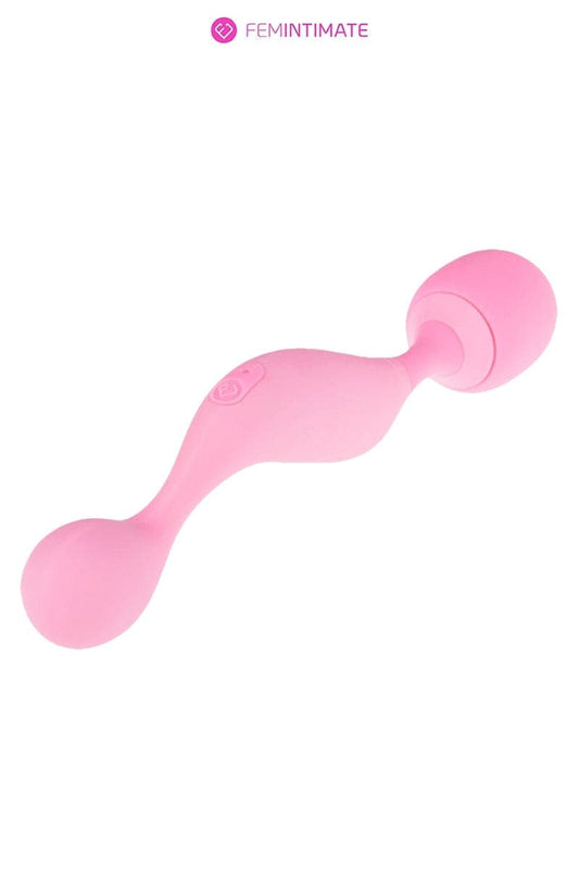 Vibro Wand stimulation vaginale Universal Massager 21cm rose - Femintimate