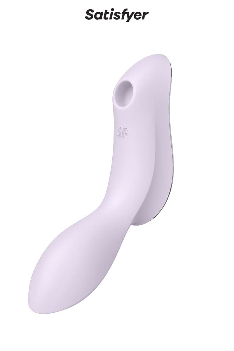 Vibromasseur à air pulsé point G Curvy Trinity 2 violet - Satisfyer
