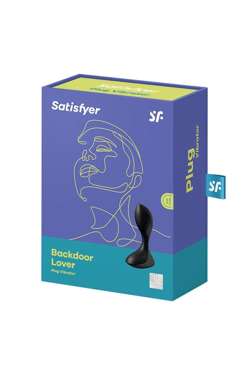 Vibromasseur anal pour homme et femme Backdoor Lover noir - Satisfyer