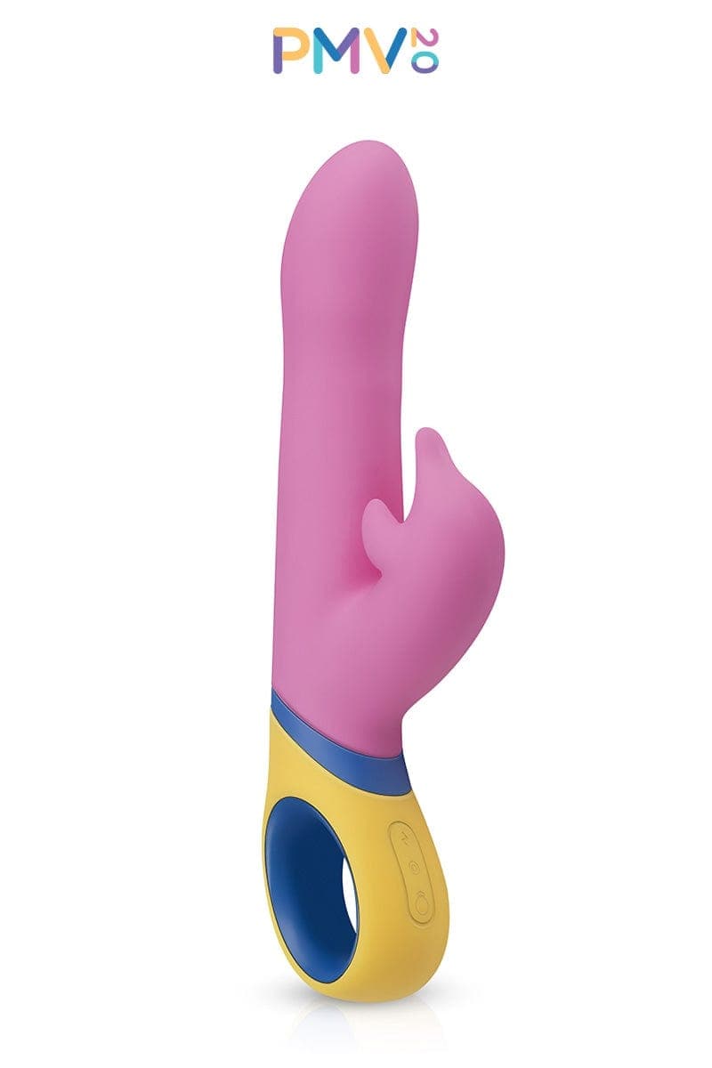 Vibromasseur dauphin stimulateur féminin intense vibration + rotation Copy - PMV20