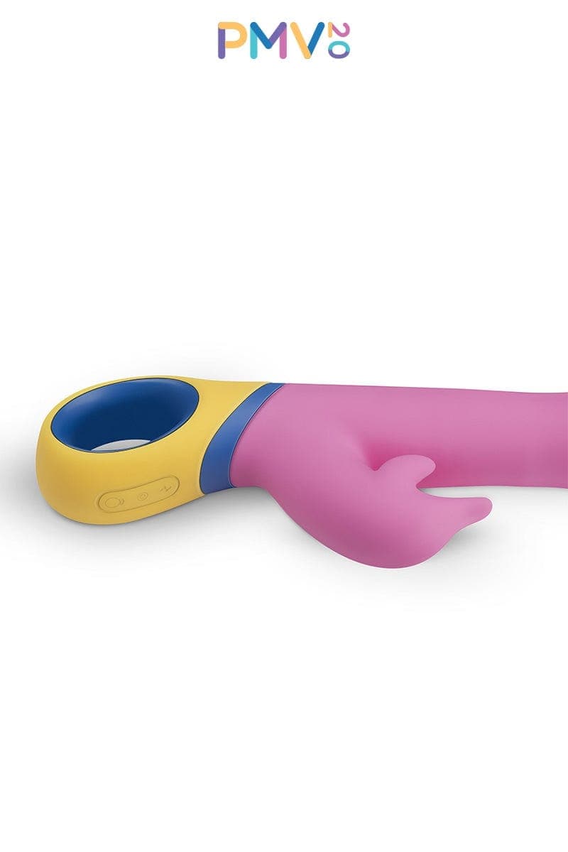 Vibromasseur dauphin stimulateur féminin intense vibration + rotation Copy - PMV20