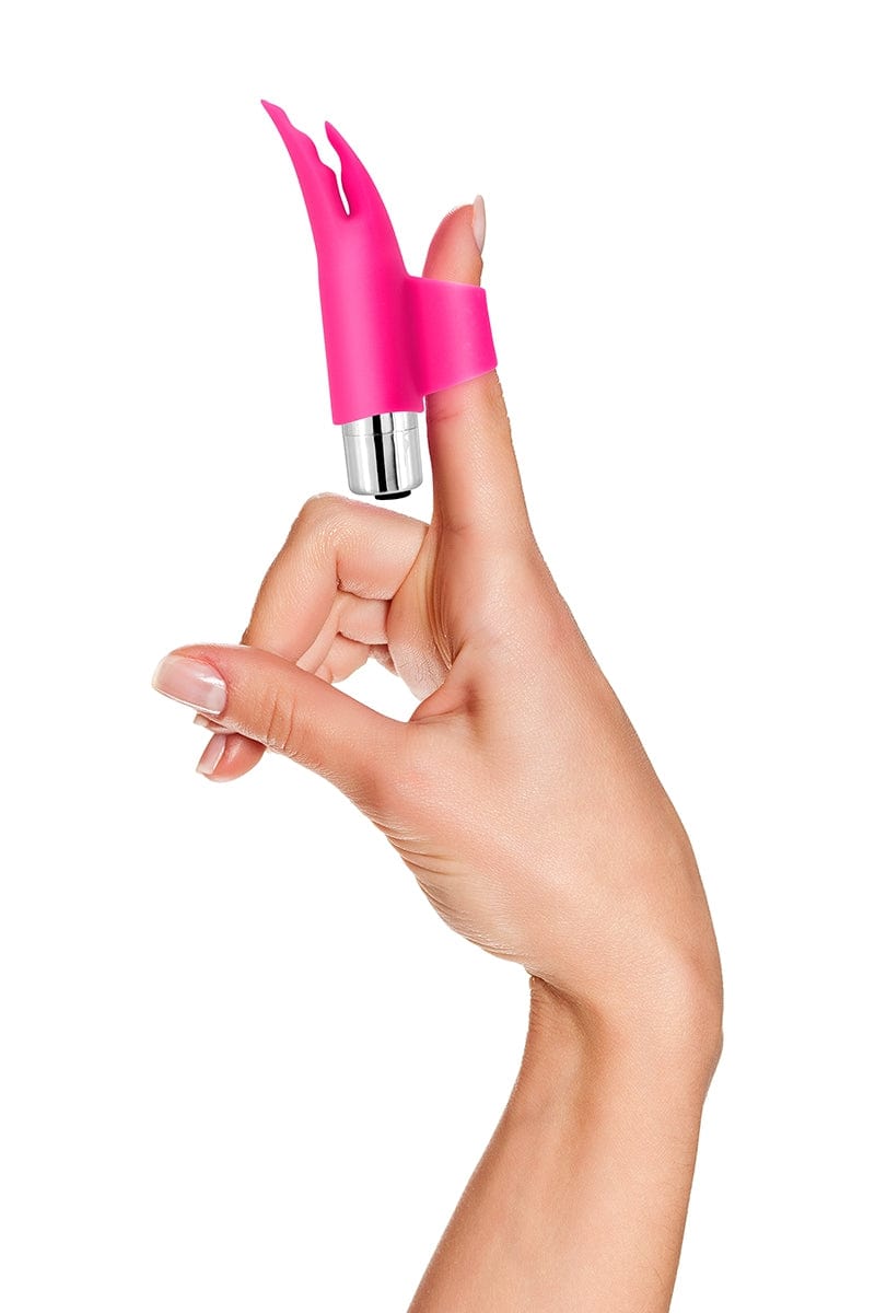 Vibromasseur doigt en silicone 10 modes de vibrations Delight - Yoba