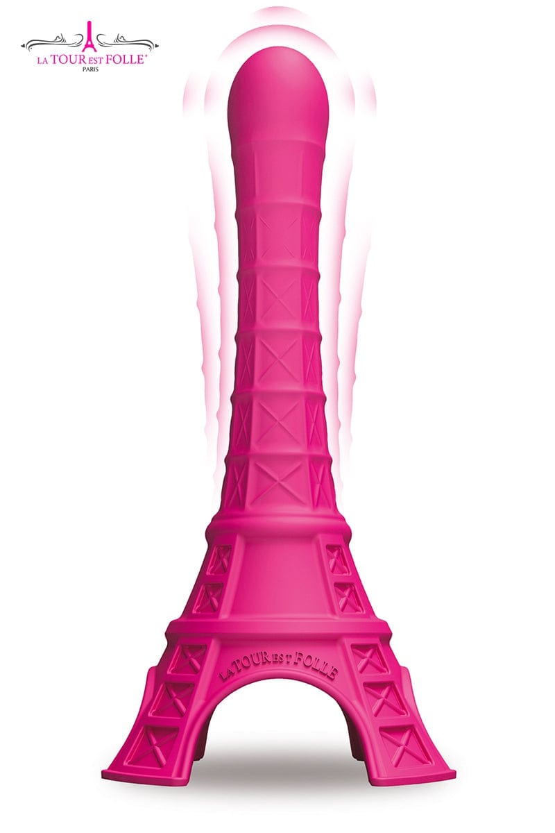 Vibrierender Eiffelturm-Vibrator mit wasserdichter rosa Batterie La Only Love Vibrierender Eiffelturm-Vibrator mit wasserdichter rosa Batterie La Only Love