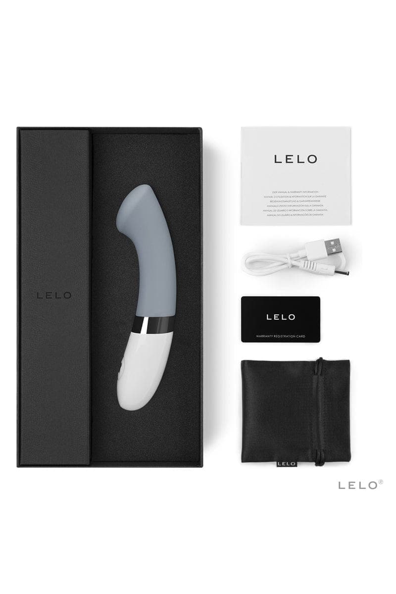 Vibromasseur féminin Gigi 2 de luxe gris stimulateur point G - Lelo
