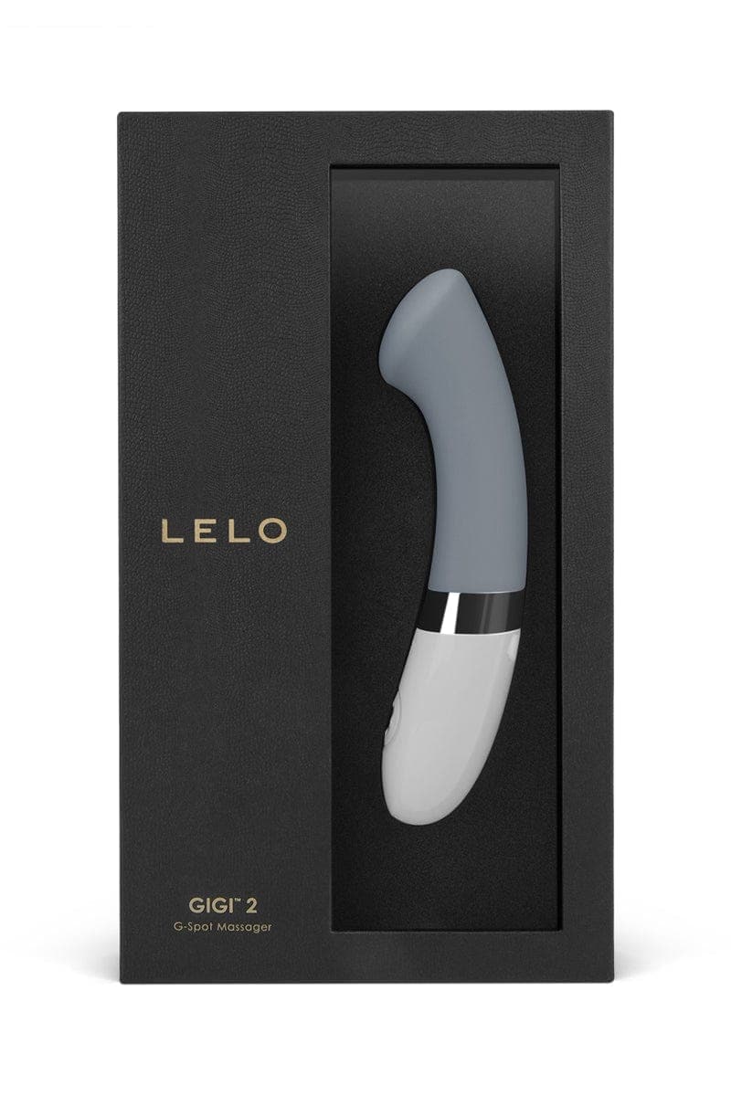 Vibromasseur féminin Gigi 2 de luxe gris stimulateur point G - Lelo