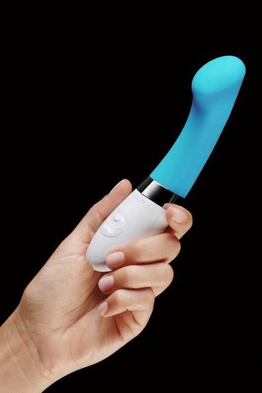 Vibromasseur féminin rechargeable Gigi 2 Bleu turquoise point G - Lelo