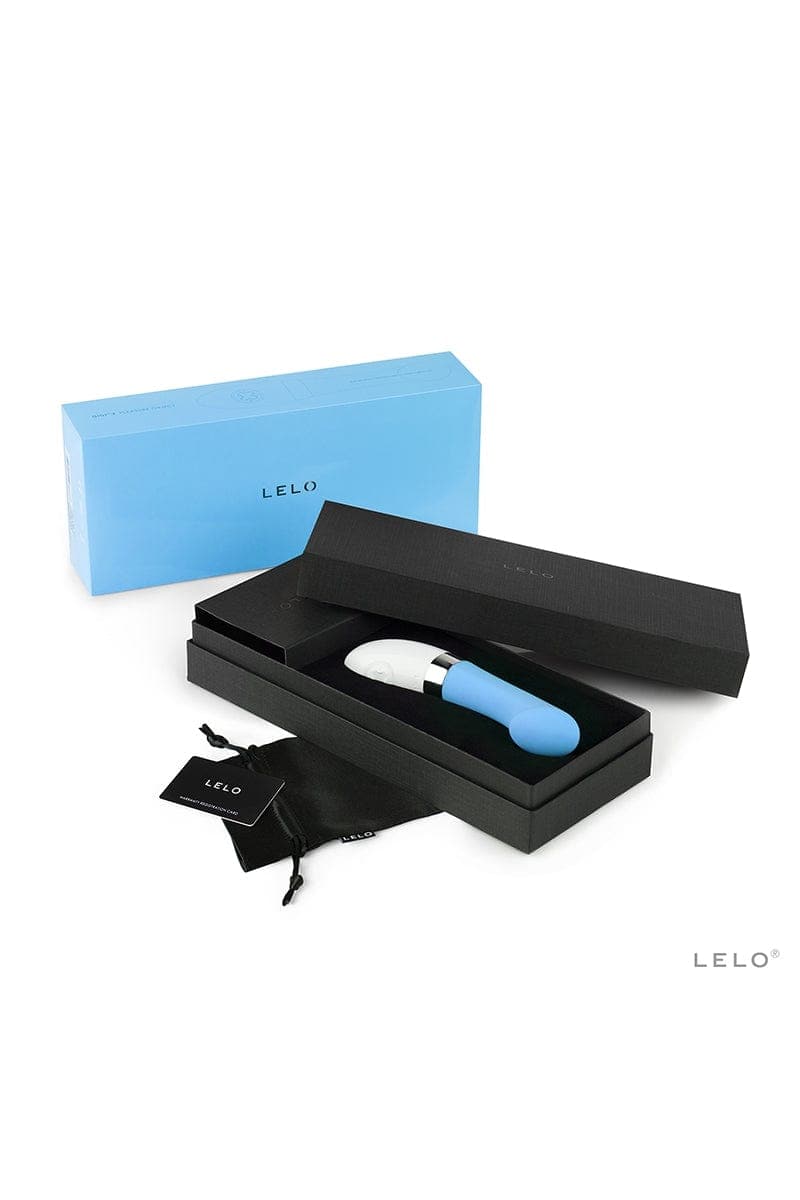 Vibromasseur féminin rechargeable Gigi 2 Bleu turquoise point G - Lelo