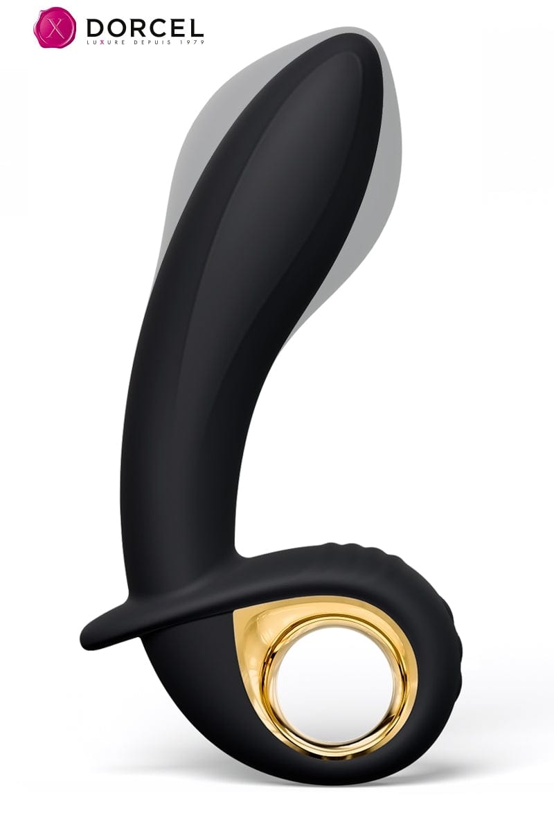 Vibromasseur gonflable et 10 modes vibrant unisexe Deep Expand - Dorcel