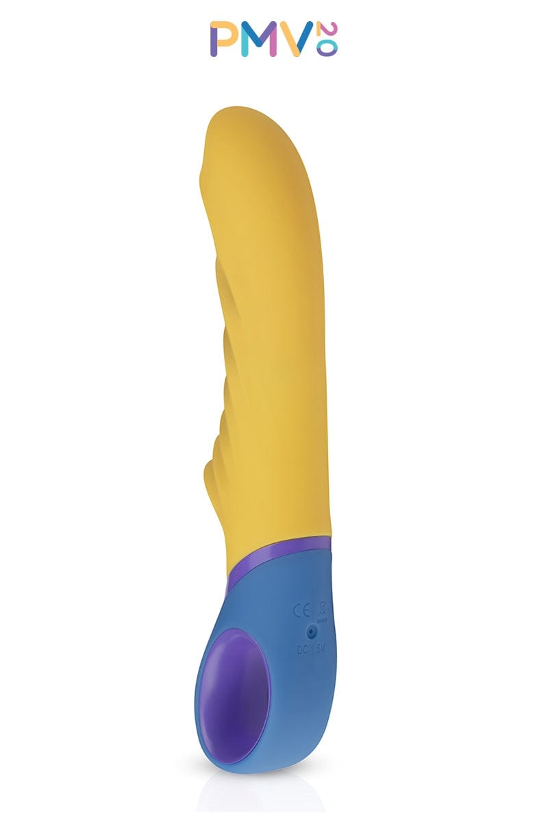 Vibromasseur incurvé et étanche spécial stimulation Point G Tone - PMV20