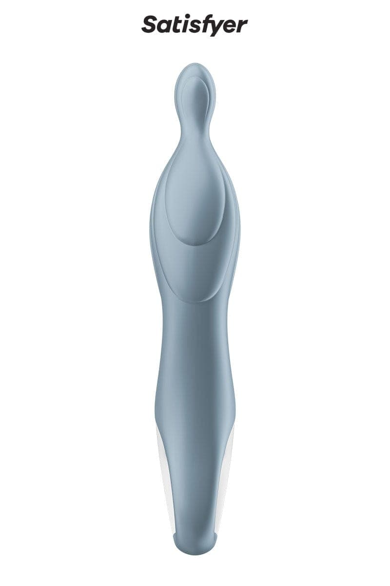 Vibromasseur point A étanche et rechargeable A-Mazing 2 Gris - Satisfyer