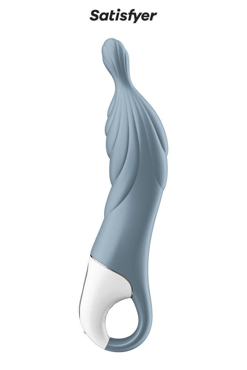 Vibromasseur point A étanche et rechargeable A-Mazing 2 Gris - Satisfyer
