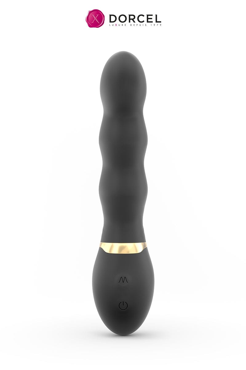 Vibromasseur point G en silicone 3 moteurs rechargeable Too Much 2.0 - Dorcel
