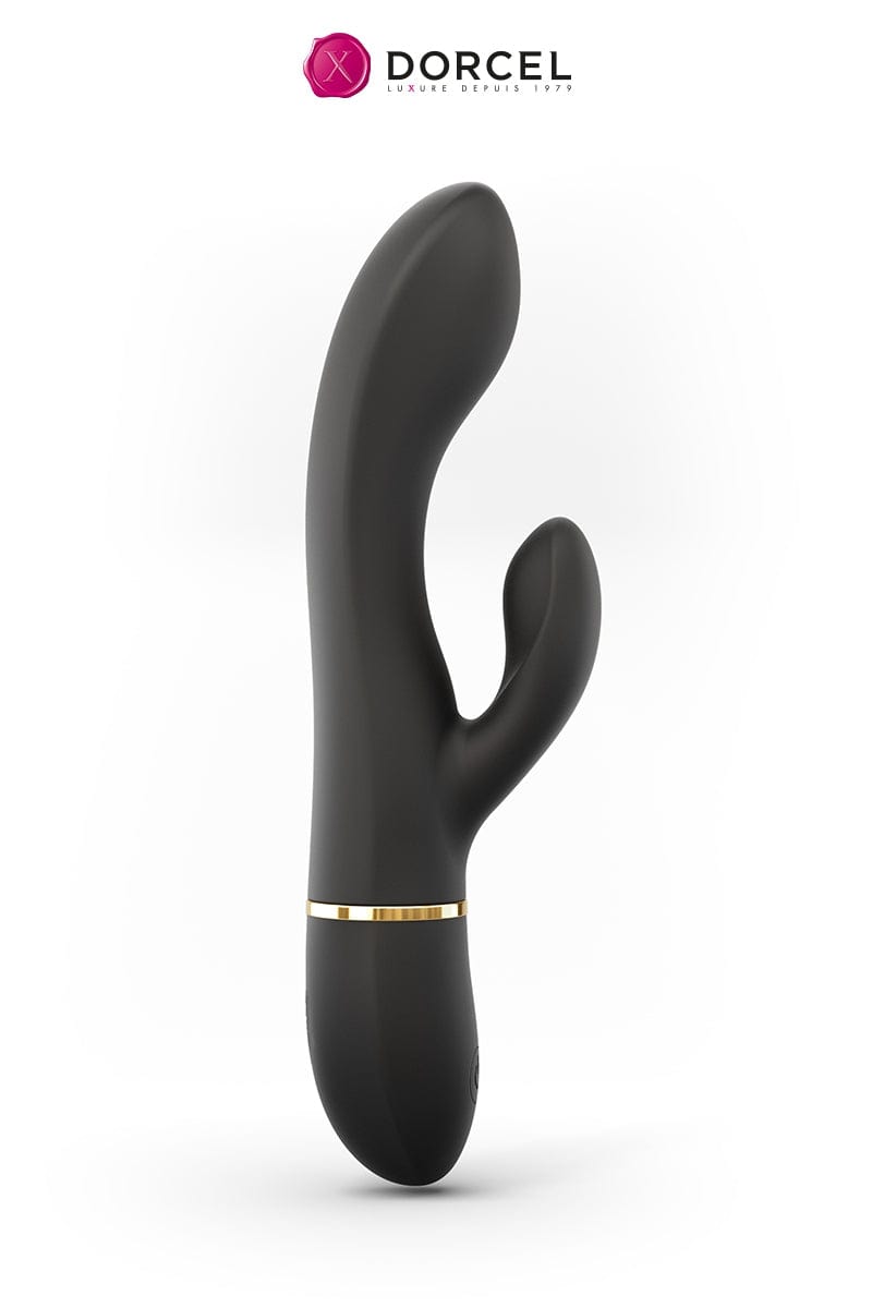Vibromasseur point G et clitoris Glam Rabbit rechargeable 10 modes - Dorcel