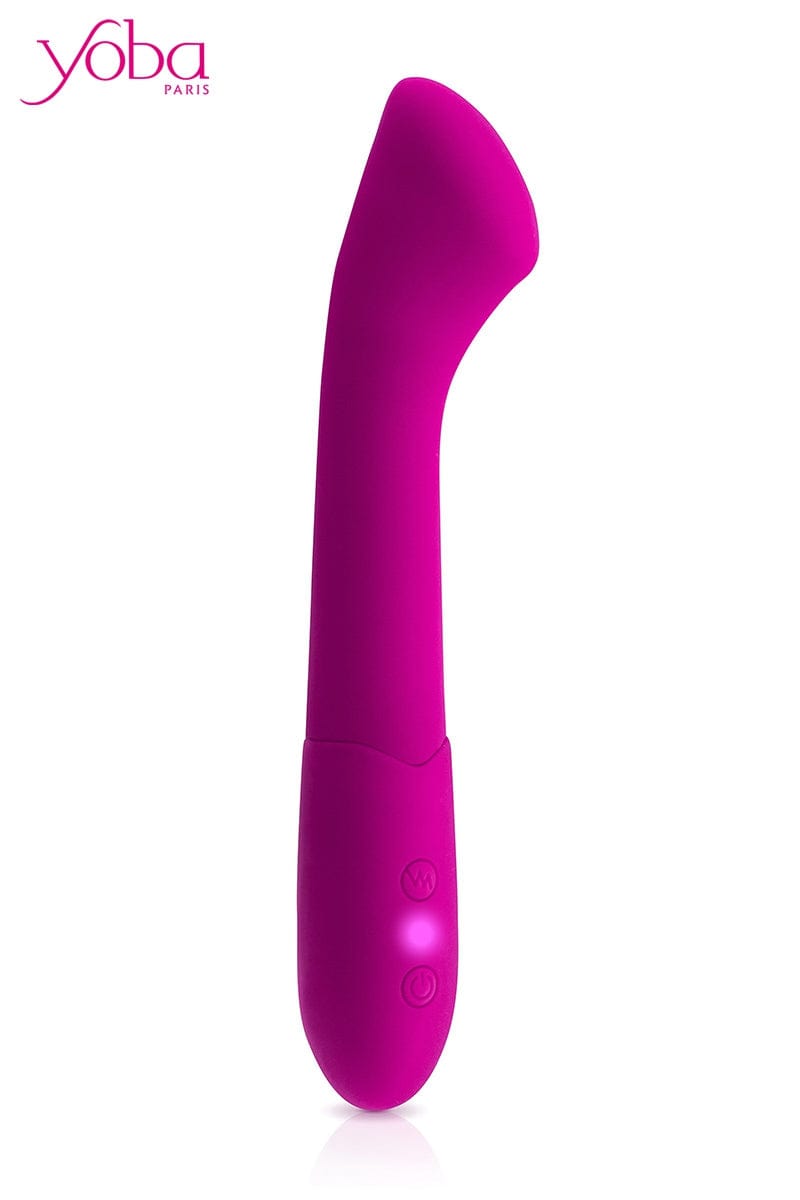 Vibromasseur point G rechargeable USB en silicone étanche Baya - Yoba