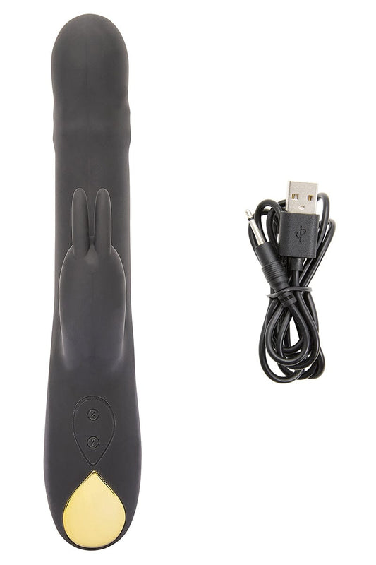 Vibromasseur rabbit double 24 cm Le magicien - Jacquie et Michel