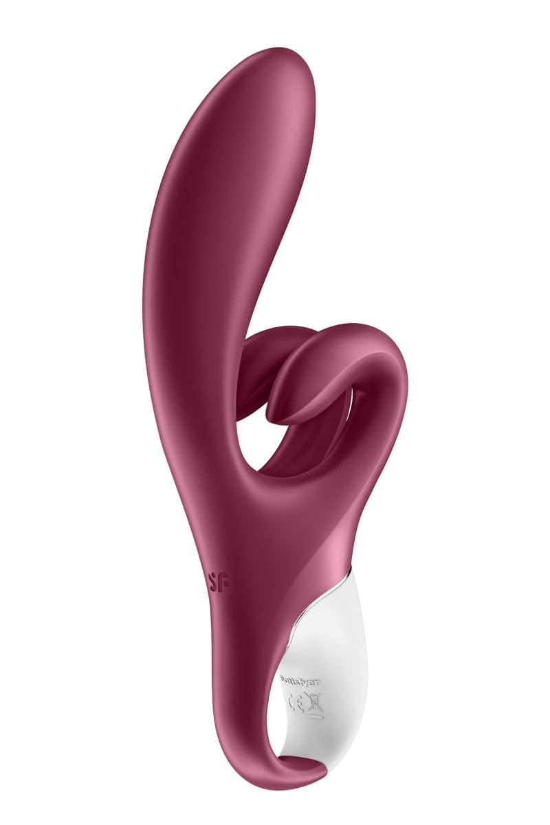 Vibromasseur rabbit flexible Touch Me silicone rouge - Satisfyer